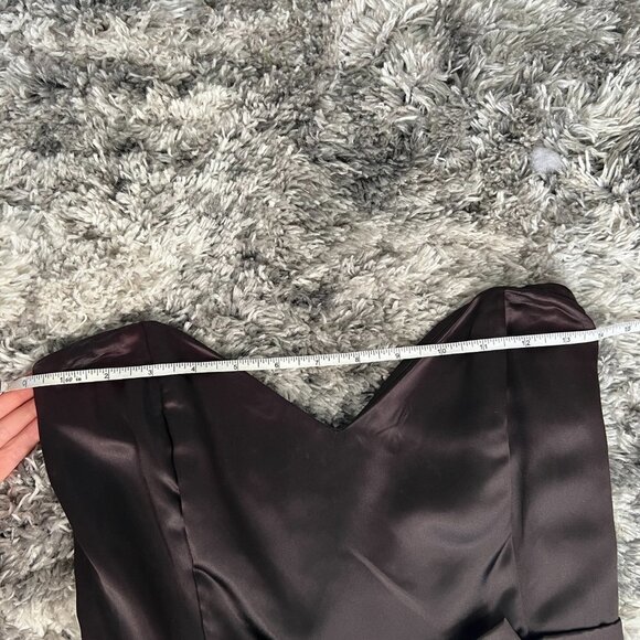 Vintage 1980's Jessica McClintock Gunne Sax Strapless Tulle Cocktail Dress - Picture 10 of 13